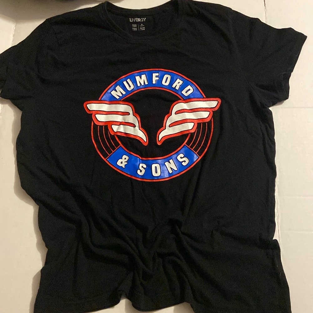 Mumford & Sons Delta Tour Concert Tee